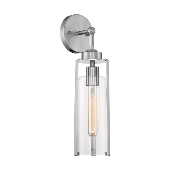 Nuvo Lighting Marina 1 Light Sconce, Clear Glass