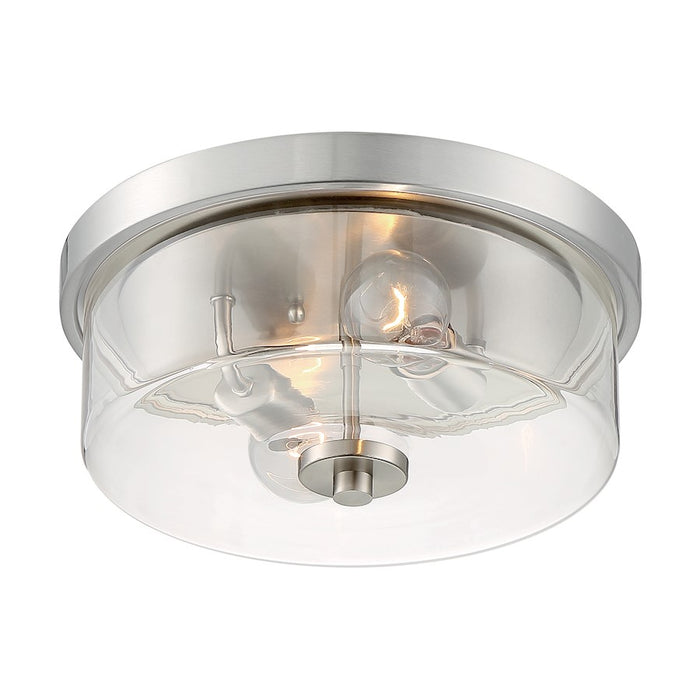 Nuvo Lighting Sommerset Flush Mount, Clear