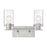 Nuvo Lighting Sommerset Vanity, Clear Glass