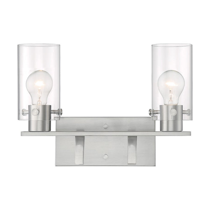 Nuvo Lighting Sommerset Vanity, Clear Glass