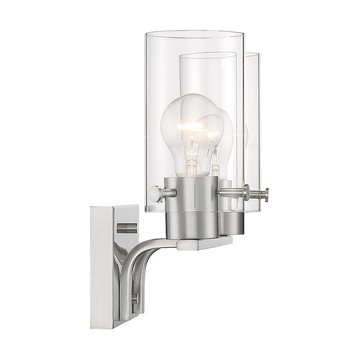Nuvo Lighting Sommerset Vanity, Clear Glass