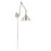 Nuvo Lighting Delancey Swing Arm Lamp, Switch
