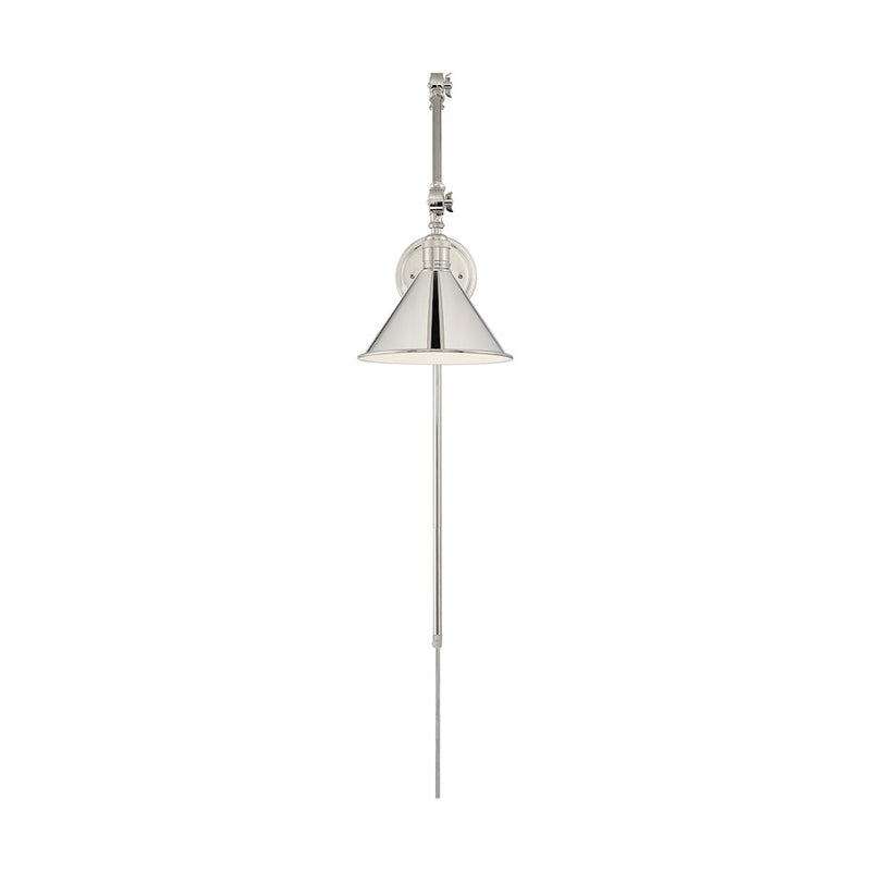Nuvo Lighting Delancey Swing Arm Lamp, Switch