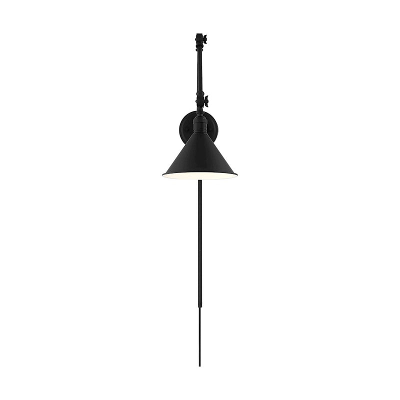 Nuvo Lighting Delancey Swing Arm Lamp, Switch