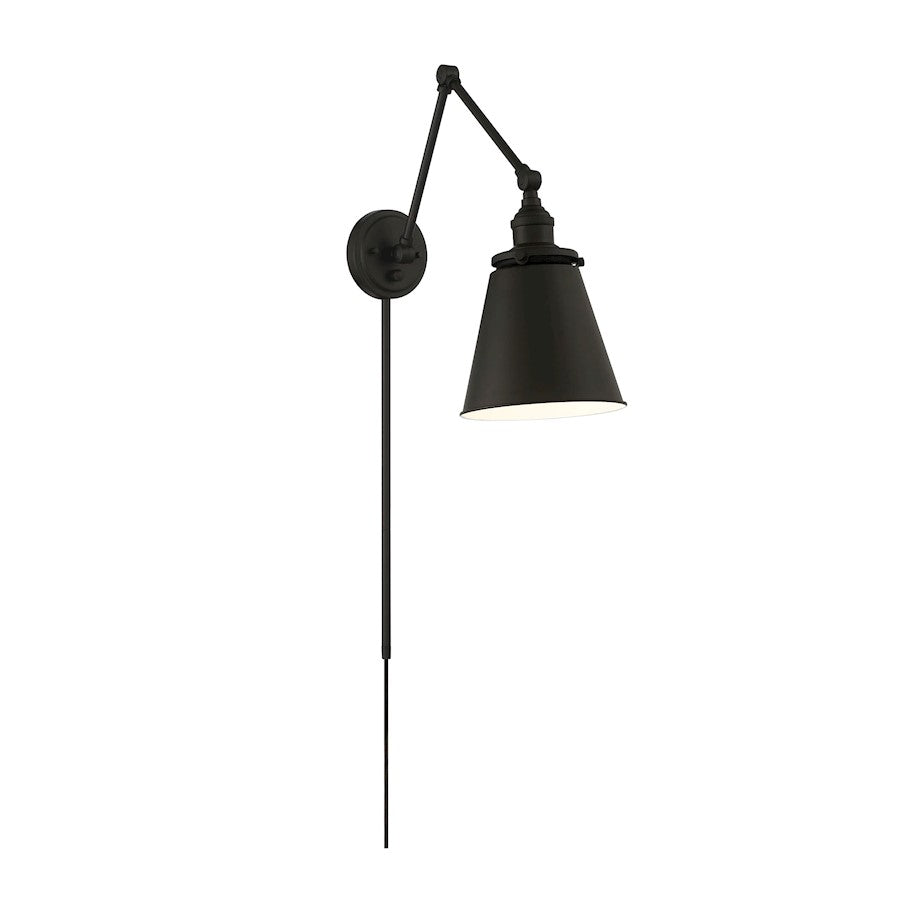 Nuvo Lighting Bayard Swing Arm Lamp, Switch