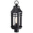 Nuvo Lighting Wilton 1 Light 8" Post Top, Black/Clear Seeded Glass - 60-8105