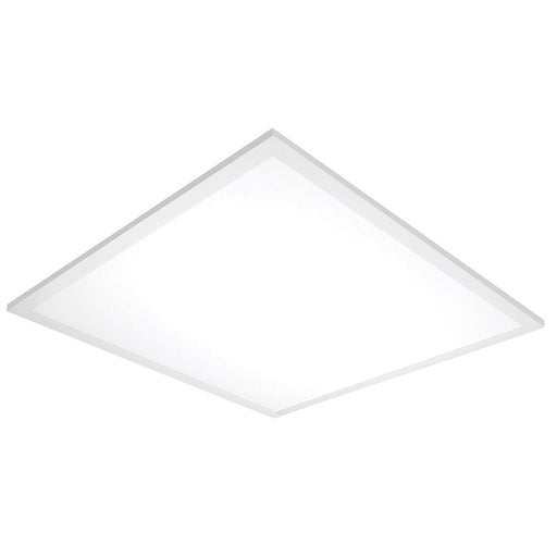 Nuvo Lighting 36in LED Flush Mount | Utility White Finish | Hallway & Utility Room Bright Light | 2100 Lumens 3000K Dimmable | Model 62-1056
