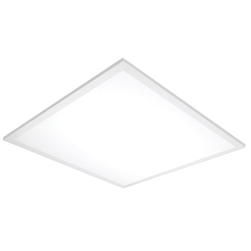 Nuvo Lighting 62-1057 48in LED Flush Mount | Utility White Finish | Garage & Utility Room | 2800 Lumens, 3000K, Dimmable | Model 62-1057
