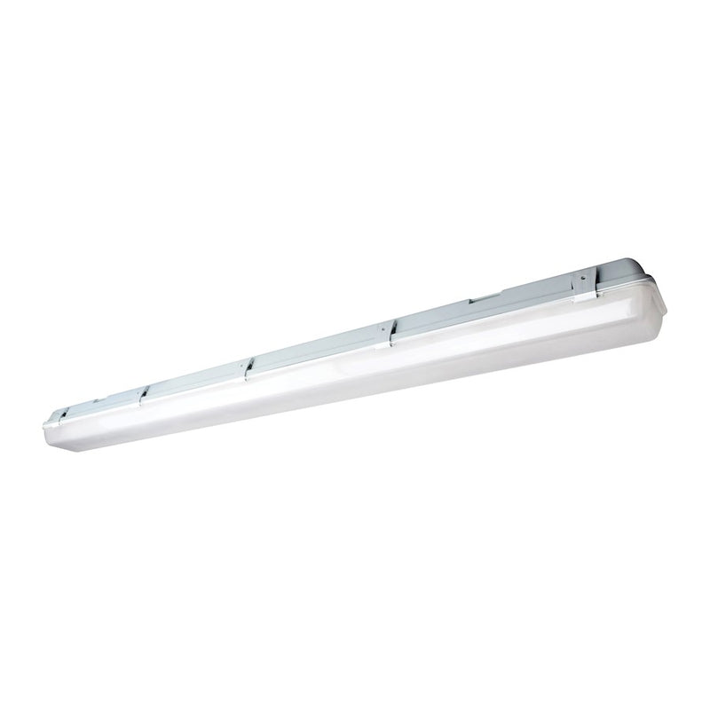 Nuvo Lighting 62-1064 50in 58W Vapor Proof Surface Mount | Utility White/Gray | Garage & Workshop | 7000 Lumens, 5000K, 0-10V Dimming | Model 62-1064