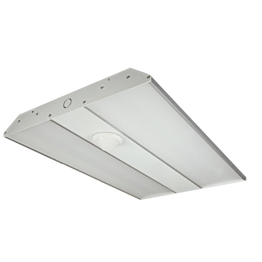 Nuvo Lighting 62-1071 2ft Linear Hi-Bay Flush Mount | Utility Aluminum | Warehouse & Garage Lighting | 9750 Lumens 4000K 100-277V 0-10V | Model 62-1071