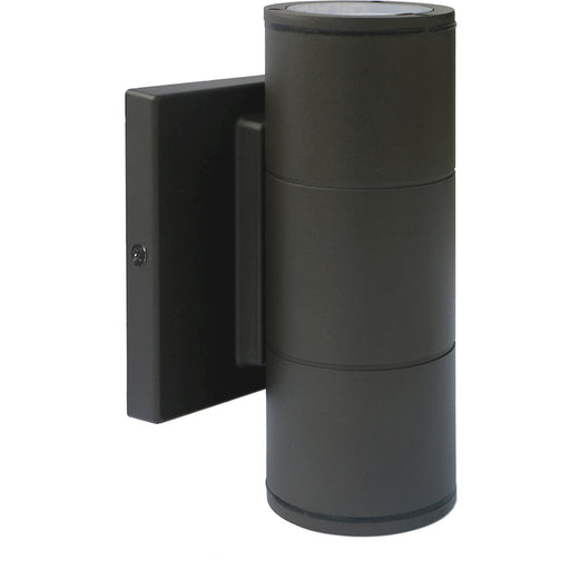 Nuvo Lighting 62-1145R1 2-Light LED Up/Down Sconce | Utility Bronze | Outdoor & Bathroom Wall Light | 10W 3000K 90 CRI Non-Dimmable | Model 62-1145R1