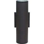 Nuvo Lighting 62-1146R1 12in 2-Light LED Wall Sconce | Utility Bronze | Outdoor Covered Patio & Entryway | 4 x 5 x 12 in, Wet Rated | Model 62-1146R1