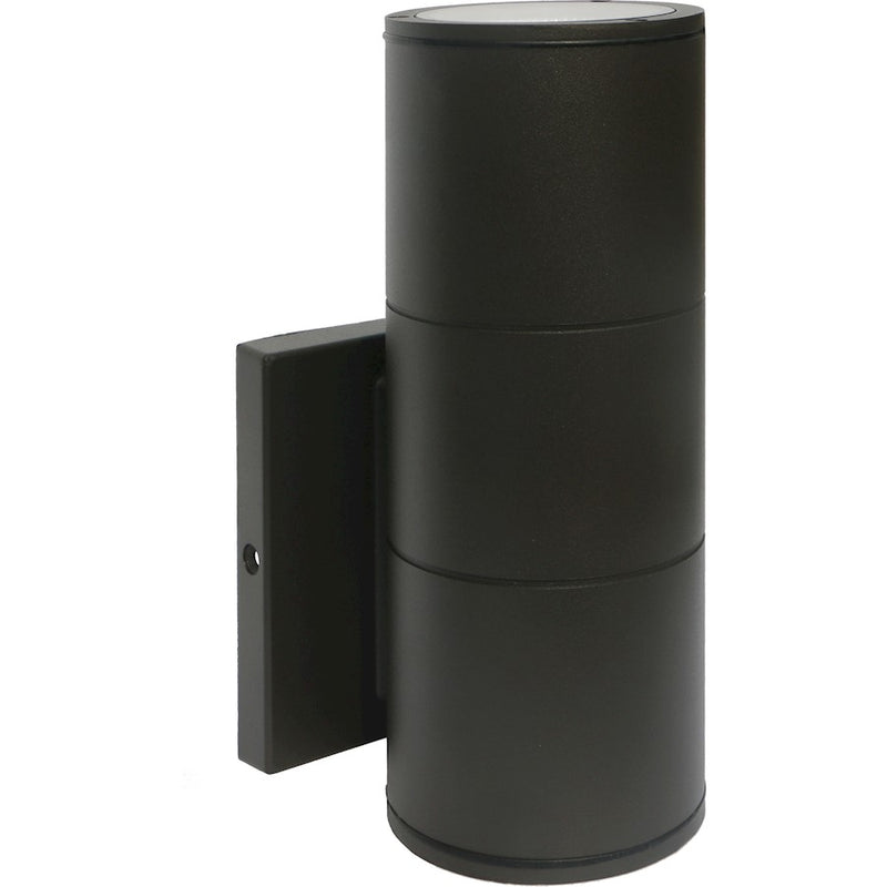 Nuvo Lighting 62-1149 1-Light LED Large Up/Down Sconce | Utility Bronze | Outdoor & Covered Patio | 4 x 5 x 8 in, 10W 3000K 90CRI | Model 62-1149