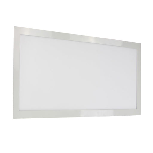 Nuvo Blink 24in 2-Light LED Flush Mount | Utility White Finish | Kitchen & Hallway | 23.5 x 11.63 x 0.75 in | Model 62-1152