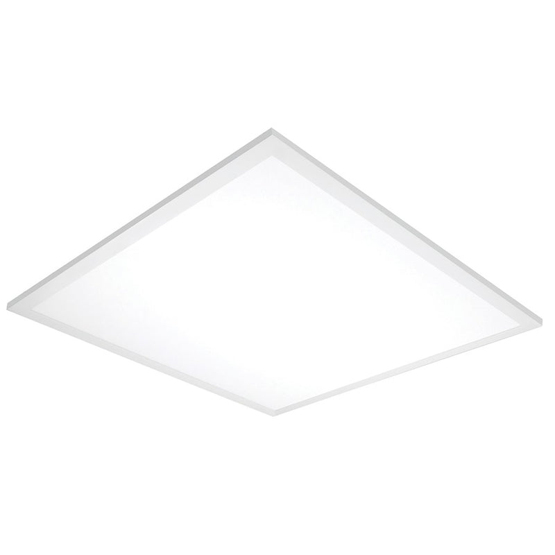 Nuvo Blink VI 24in 2-Light LED Flush Mount | Utility White Finish | Garage & Utility Room | 4050 Lumens, 5000K, Dimmable, Damp Rated | Model 62-1153
