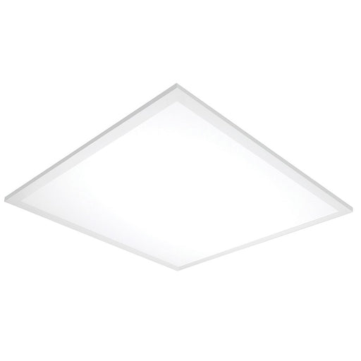 Nuvo Blink VI 24in 2-Light LED Flush Mount | Utility White Finish | Garage & Utility Room | 4050 Lumens, 5000K, Dimmable, Damp Rated | Model 62-1153