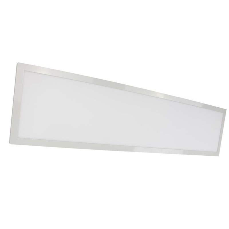 Nuvo Blink 47in 1-Light LED Flush Mount | Utility White Finish | Garage & Utility Room | 4050 Lumens 5000K Dimmable | Model 62-1154