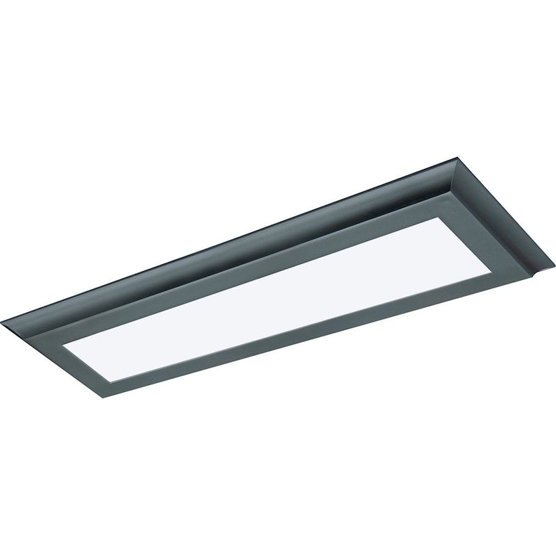 Nuvo Lighting 62-1185 25in 22W LED Flush Mount | Utility Bronze | Hallway & Bathroom Ceiling Light | 1600 Lumens 3000K 90CRI Dimmable | Model 62-1185