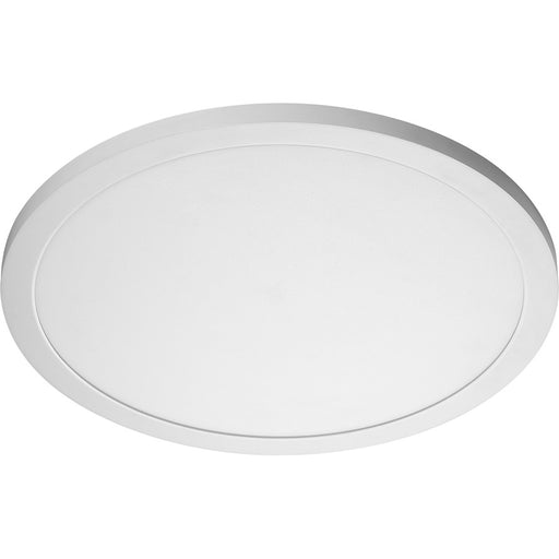 Nuvo Lighting 19in 30W LED Flush Mount | Utility White Finish | Hallway & Bathroom Ceiling Light | 2400 Lumens 3000K 90 CRI Dimmable | Model 62-1192