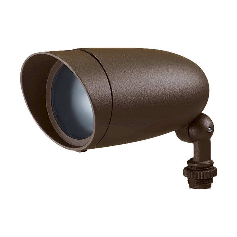 Nuvo 62-1200 LED Landscape Flood 6W | Modern Bronze Wet-Rated | Outdoor Accent & Pathway Lighting | 640 Lumens 3000K 80CRI | Model 62-1200