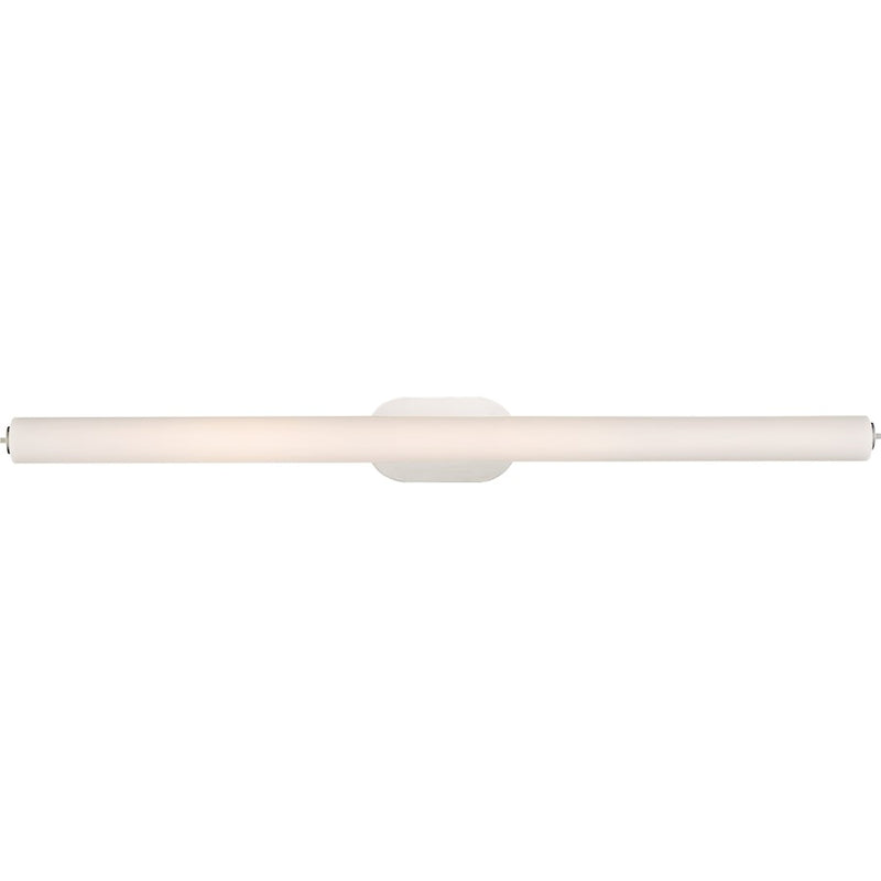 Nuvo Lighting Lana LED Wall Sconce, White Acrylic Polished Nickel