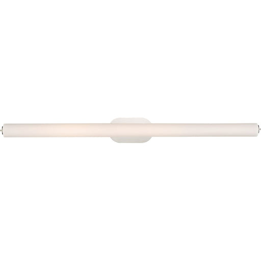 Nuvo Lighting Lana LED Wall Sconce, White Acrylic Polished Nickel