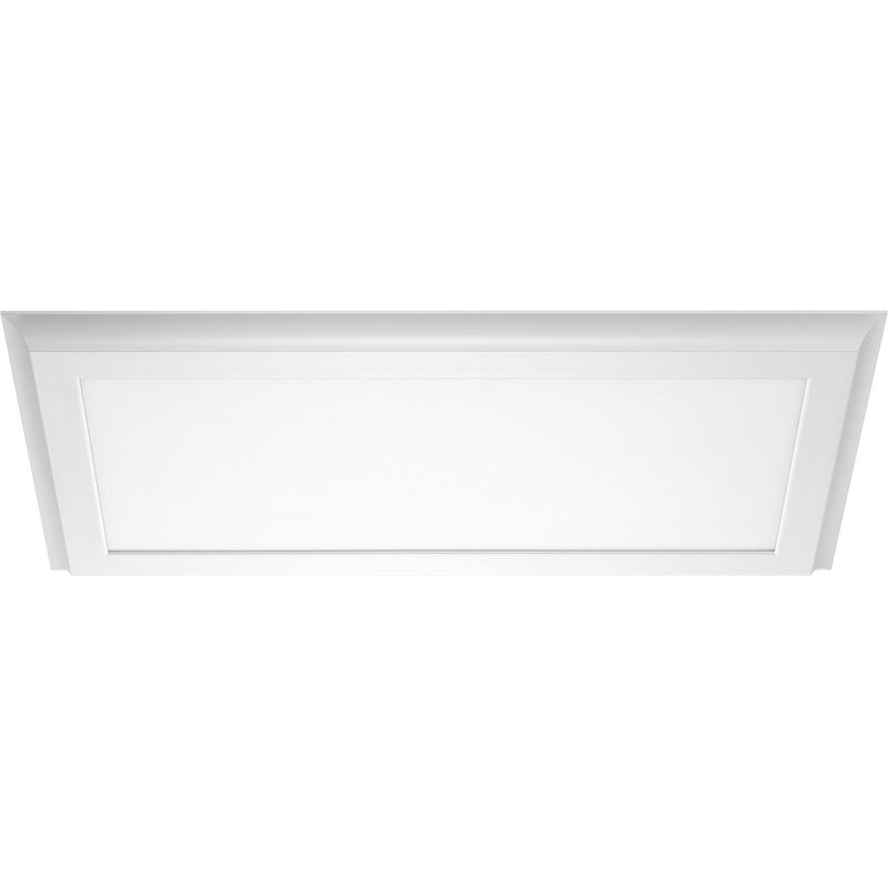 Nuvo Lighting 62-1382 12in 22W LED Flush Mount | Modern White Surface Mount | Hallway & Bathroom Ceiling Light | 1650 Lumens 4000K 90CRI | Model 62-1382