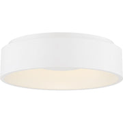Nuvo Lighting Orbit 18in LED Flush Mount | Modern Contemporary White Finish | Kitchen Hallway & Bedroom Ceiling Light | 17.75 x 17.75 x | Model 62-1451