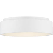 Nuvo Lighting Orbit 18in LED Flush Mount | Modern Contemporary White Finish | Kitchen Hallway & Bedroom Ceiling Light | 17.75 x 17.75 x | Model 62-1451