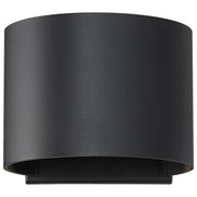 Nuvo Lightgate 5W LED Wall Sconce | Contemporary Matte Black | Outdoor Entryway & Patio Accent | 240 Lumens, 3000K, Wet Rated | Model 62-1464R1
