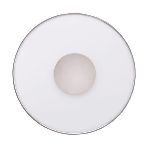 Nuvo Lighting 62-1525 17in LED Flush Mount | Modern Contemporary Polished Nickel | Bathroom & Hallway Ceiling Light | 2200 Lumens 3000K | Model 62-1525