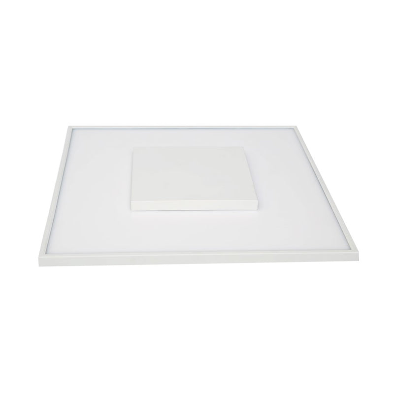 Nuvo Lighting 62 17in 1-Light Flush Mount | Modern White LED | Bathroom & Hallway Ceiling Light | 2200 Lumens 3000K 90 CRI Dimmable | Model 62-1527