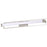 Nuvo Lighting Canal LED Vanity, Brushed Nickel/White Acrylic Lens
