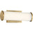 Nuvo Lighting Lena LED Vanity, Brushed Brass/Striped Lens