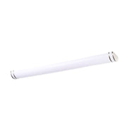 Nuvo Glamour 49in LED Vanity Fixture | Contemporary Brushed Nickel and Acrylic | Bathroom & Hallway Office Light | 3 x 49 x 6 in | Model 62-1632