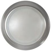Nuvo Lighting 7in 1-Light LED Flush Mount | Transitional Brushed Nickel | Closet, Bathroom & Wet Location | 7 x 7 x 1 in, 120V Dimmable | Model 62-1665