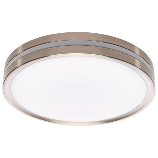 Nuvo Lighting 11" Surface Mount/Night Light/5 CCT Selectable, Nickel - 62-1690