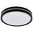 Nuvo Lighting 11" Surface Mount/Night Light/5 CCT Selectable, Black - 62-1691