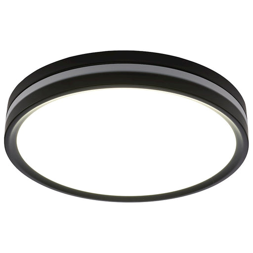 Nuvo Lighting 11" Surface Mount/Night Light/5 CCT Selectable, Black