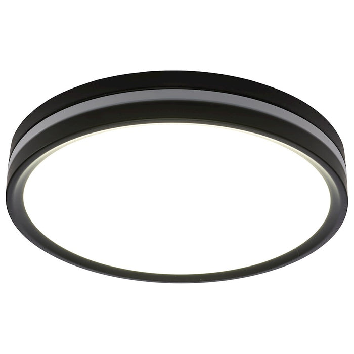 Nuvo Lighting 11" Surface Mount/Night Light/5 CCT Selectable, Black