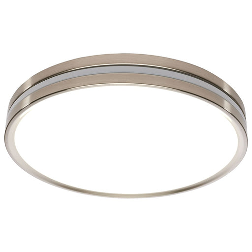 Nuvo Lighting 15" Surface Mount/Night Light/5 CCT Selectable, Nickel