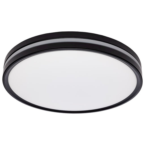 Nuvo Lighting 15" Surface Mount/Night Light/5 CCT Selectable, Black - 62-1693