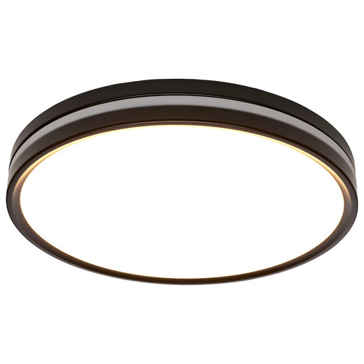 Nuvo Lighting 15" Surface Mount/Night Light/5 CCT Selectable, Black