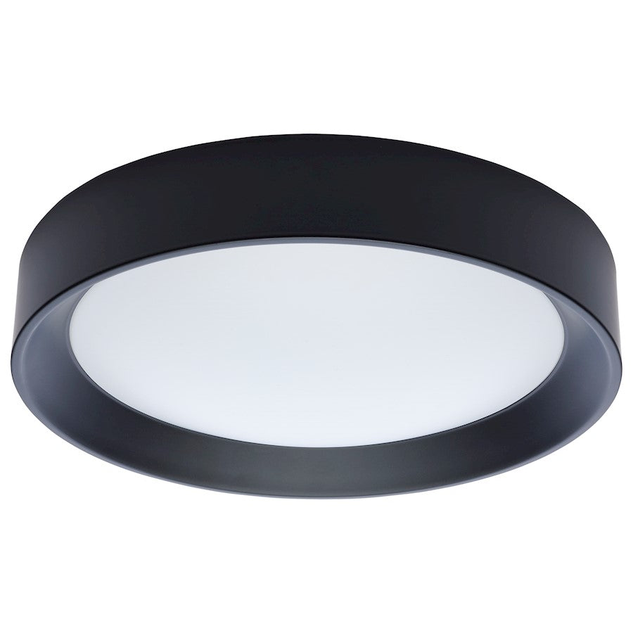 Nuvo Lighting Selene/13" LED Flush Mount/CCT Selectable/Black - 62-1696