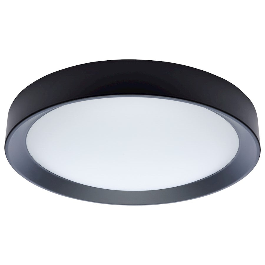 Nuvo Lighting Selene/17" LED Flush Mount/CCT Selectable/Black - 62-1698