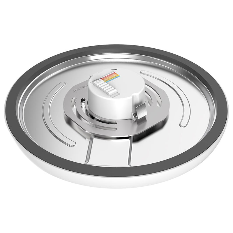 Nuvo Lighting Blink Pro 9in 1-Light Flush Mount | Modern Utility Brushed Nickel | Corridor & Closet | 9 x 9 x 1 in | Model 62-1727