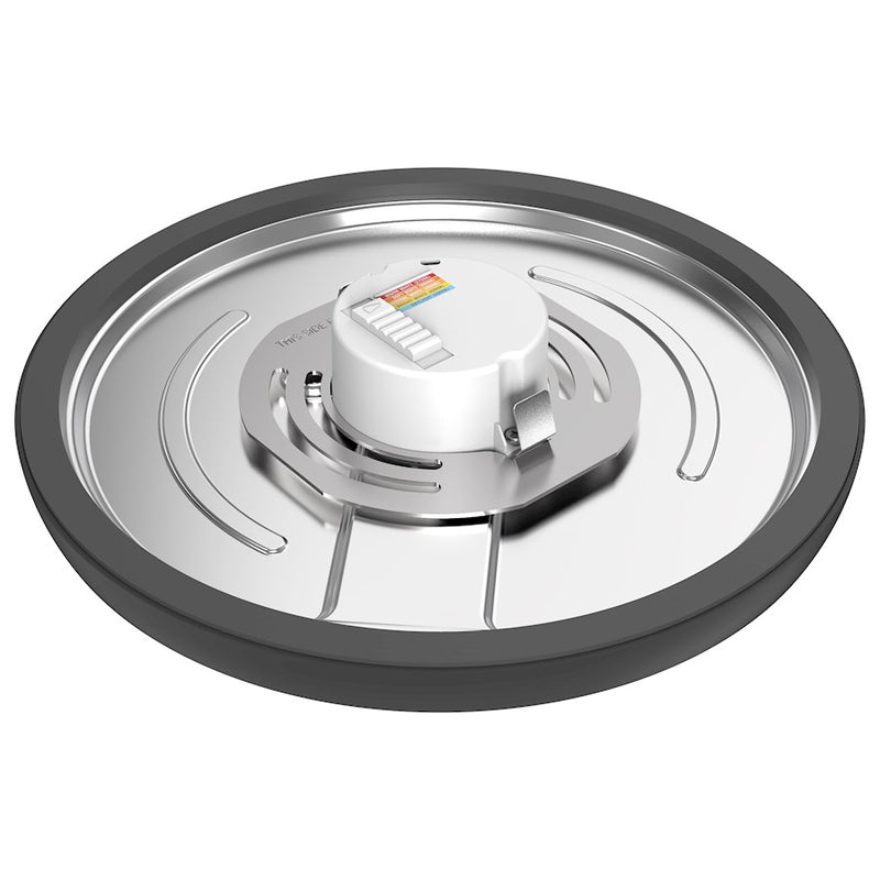 Nuvo Lighting Blink Pro 9in 1-Light Flush Mount | Modern Utility Brushed Nickel | Corridor & Closet | 9 x 9 x 1 in | Model 62-1727