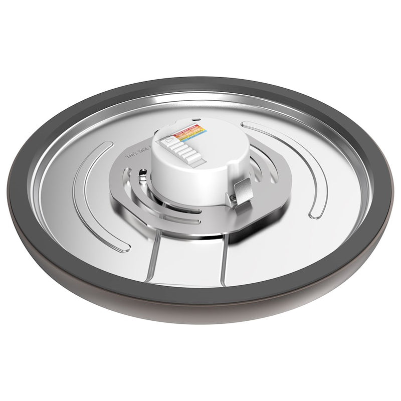 Nuvo Lighting Blink Pro 9in 1-Light Flush Mount | Modern Utility Brushed Nickel | Corridor & Closet | 9 x 9 x 1 in | Model 62-1727