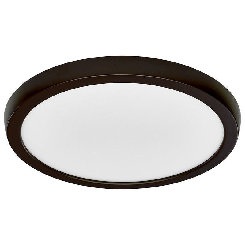 Nuvo Lighting Blink Pro 9in 1-Light Flush Mount | Modern Utility Brushed Nickel | Corridor & Closet | 9 x 9 x 1 in | Model 62-1727