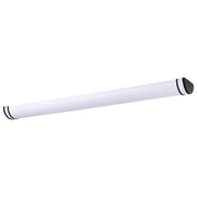 Nuvo Glamour 49in 1-Light LED Vanity Light | Contemporary Matte Black and Acrylic Shade | Bathroom & Hallway | 3 x 49 x 6 in | Model 62-1732